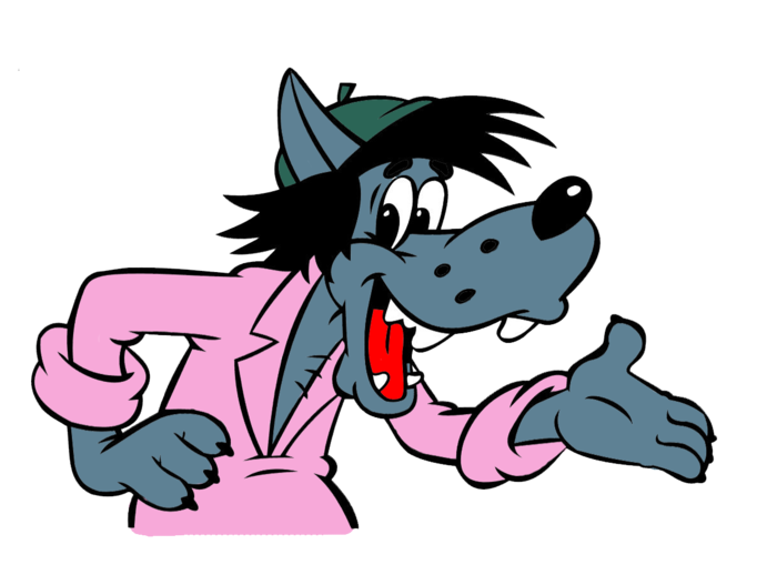 Bild Wolf - Dekoration